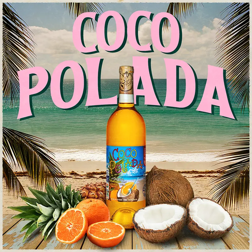 coconut palm wine Coco Polada Pineapple Coconut Wine